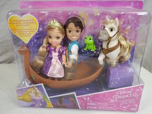 lot 128 image: New Disney Princess Petite Rapunzel Gift Set