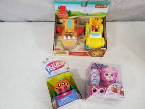 lot 129 image: 3 New Toy Sets