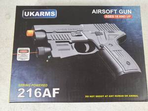 lot 133 image: New Airsoft Pistol
