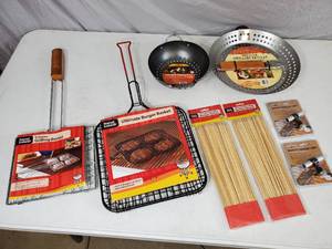 lot 144 image: New BBQ Cooking Accessories