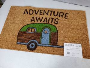 lot 165 image: New 17 x 29 inch Welcome Mat
