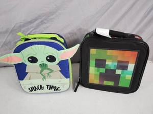 lot 166 image: 2 New Soft Sided Lunch Boxes