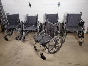 lot 30B image: 5 Assorted Wheelchairs