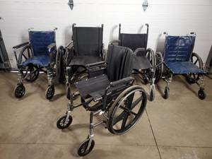 lot 30D image: 5 Assorted Wheelchairs