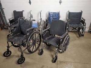 lot 30F image: 6 Assorted Wheelchairs