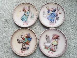 lot 61 image: 4 Hummel Plates