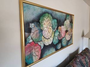 lot 46 image: Original Framed Art, Sea Grape, 32 x 62