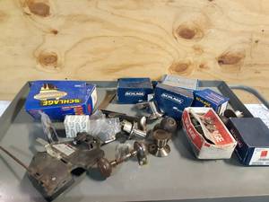 lot 135 image: Assorted Schlage Door Knob Kits and More
