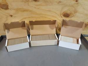 lot 140 image: (3) Boxes of Baseball Cards 1990 Topps, 1989 Topps and 1989 Donruss