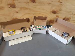 lot 143 image: (3) Boxes of Baseball Cards 1988 Fleer, 1995 Topps Bazooka, Topps Kids, 1991 Fleer & 1985 Donruss