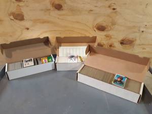 lot 144 image: (3) Boxes of Baseball Cards 1990 Bowman, 1990 Fleer & 1990 Topps