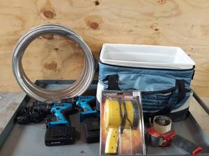 lot 160 image: Cordless Drills (Untested), Soft Side Cooler and More