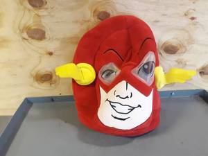 lot 222 image: THE FLASH Head for Costume - Adult Size
