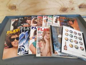 lot 235 image: (16) Assorted Playboy Magazines