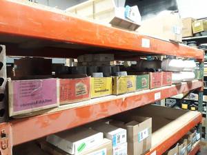 lot 120-17 image: Contents of Shelf 12 - Conduit Couplers, Pipe and More