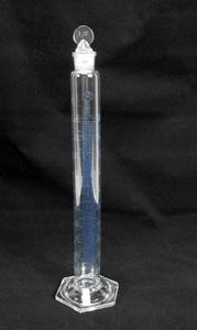 lot 71 image: Lot of 35 Merco Mercer Glass Works 100 ML Graduated Mixing Cylinders