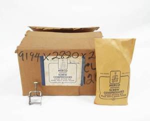 lot 89 image: Case of Merco Hoffman Extra Heavy Nickel Plated Tubing Clamp With Closed Bottom Bar