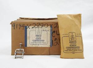lot 100 image: Case of Merco Hoffman Extra Heavy Nickel Plated Tubing Clamp With Closed Bottom Bar