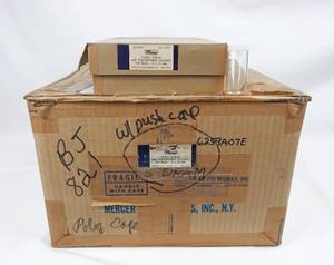 lot 214 image: Case of Merco Mercer Glass Works 5 Dram Glass Snap Cap Vials - 4 Gross Minus 1 Vial