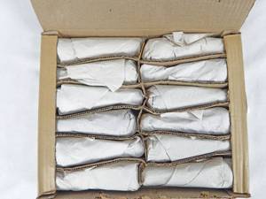 lot 361 image: Case of 12 Mercer Glass Works 8oz Glass Pestles