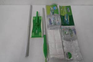 lot 210 image: Swiffer Sweeper Dry and Wet Mop Starter Kit