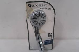 lot 275 image: Glacier Bay 3-Spray Hand Shower in Chrome