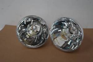 lot 281 image: Philips 125-Watt BR40 Incandescent Heat Clear Light Bulb - Set of 2