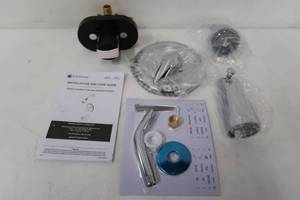 lot 298 image: Glacier Bay Aragon Single-Handle 1-Spray Tub and Shower Faucet in Chrome