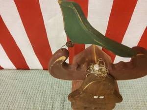 Moose bird house