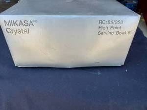 Mikasa Lead Crystal Bowl 8