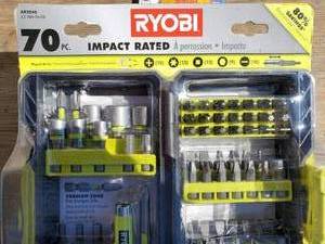 RYOBI 70 Piece Set