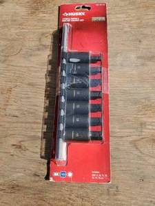 Husky 7-Piece Impact HEX Bit Socket Set New
