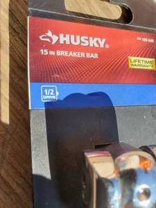 HUSKY 15 Breaker Bar