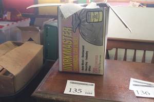 lot 135 image: Workmaster Commercial Trash Can Liner 55 Gallon (in box)