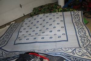 lot 147 image: Patio Area Rug 10Lx9W