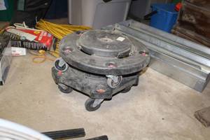 lot 180 image: Lot of (2) Trash Can Caddy