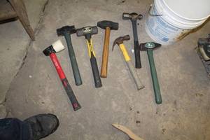 lot 166 image: Lot of (7) Hammers