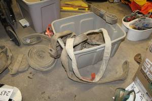 lot 170 image: Lot of Lifting Straps (in tote)