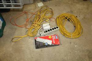 lot 233 image: Power Cords, Extension Cords, Surge Protection