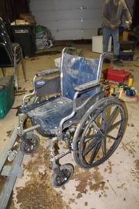 lot 263 image: Invacare Wheelchair Tracer EX2