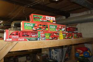 lot 403 image: Lot of (8) Coca-Cola Limited Edition Collectibles (in original boxes) - 1999-2005 Plus 75th Anniversary