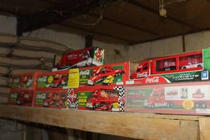 lot 401 image: Lot of (9) Coca-Cola Limited Edition Collectibles (in original boxes) - 1998-2005 Plus 75th Anniversary