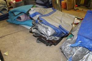 lot 279 image: Lot of (4) Tarps Large