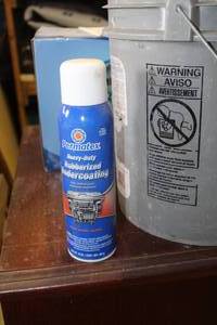 lot 295 image: Lot of (6) Permatex Heavy Duty Rubberized Undercoating 16oz. Aerosol Can