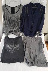 4 Rock & Republic brand shirts