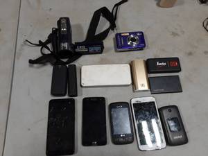 lot 31 image: Cameras, Phones, Battery Packs
