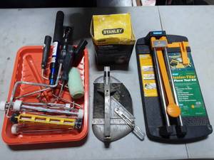 lot 47 image: Tile Cutters, 22-Masks, Painting Related