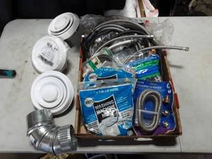 lot 52 image: Wash Machine Hoses, Water Hoses, Vents