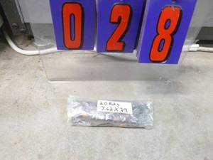 Bag of 20 7.62 x 39 brass rounds. As shown.