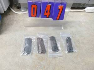 4 Pair 1911 grips. As shown.